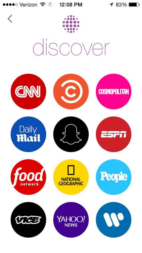 Snapchat Discover