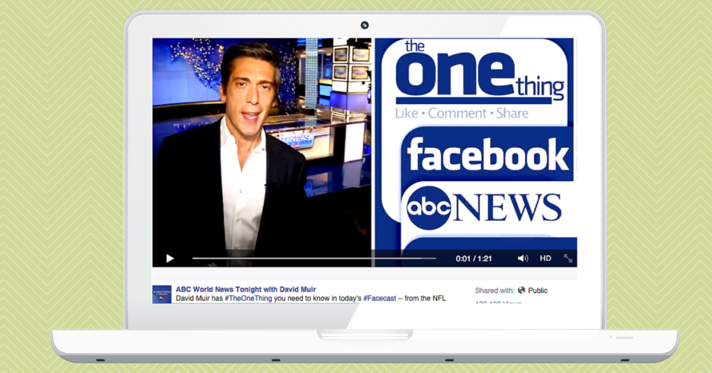 Facebook Newscast