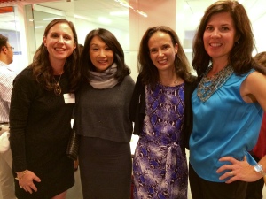 The RoseComm team with Connie Chung